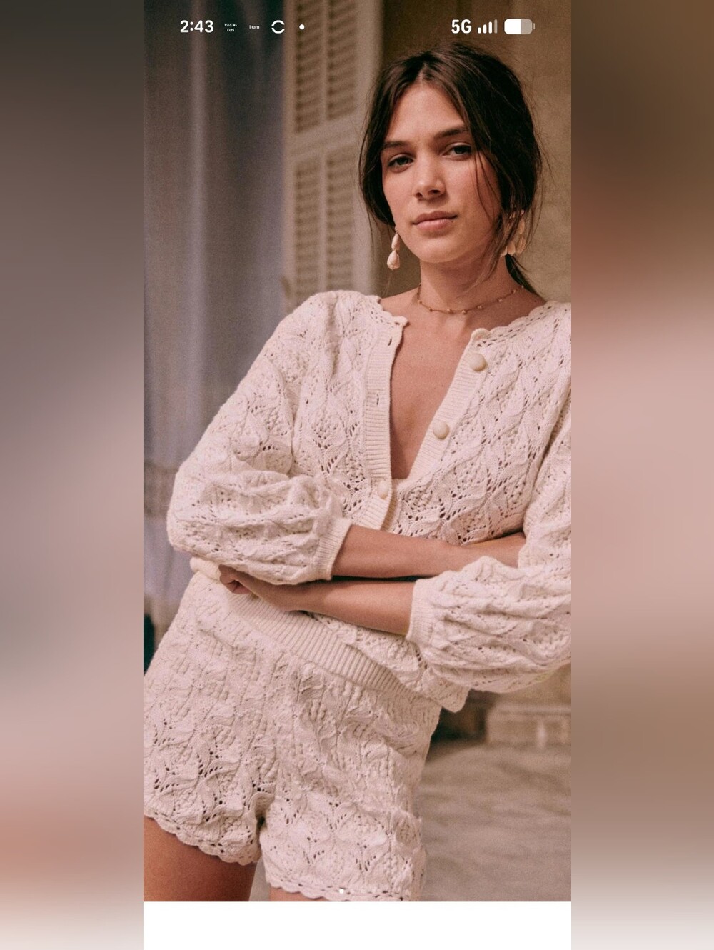 Sezane cardigan